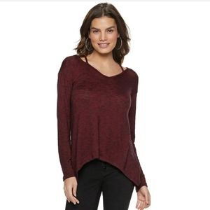 Juicy Couture Open Strap Shoulder Top